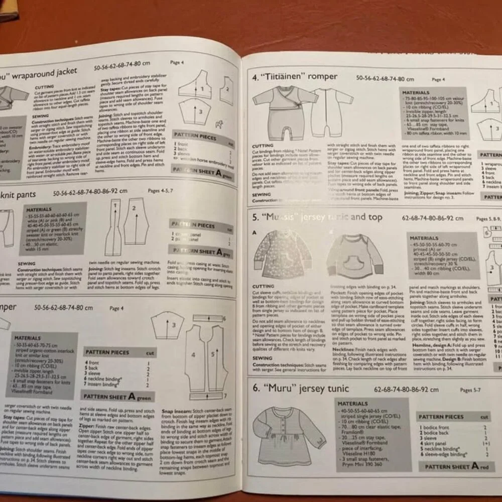 Ottobre Design Pattern Magazine Collection - Picture 4 of 8